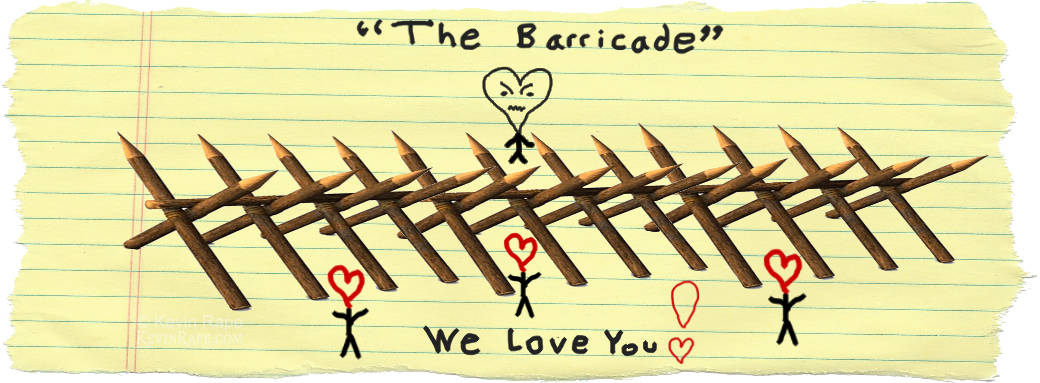 Notepad pic - The Barricade